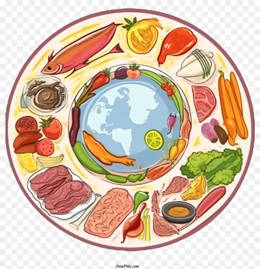 Dia Mundial Da Alimentação，Comida Mundial PNG