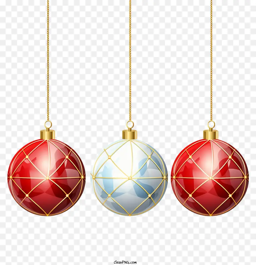 Bolas De Natal，Decoração Do Feriado PNG