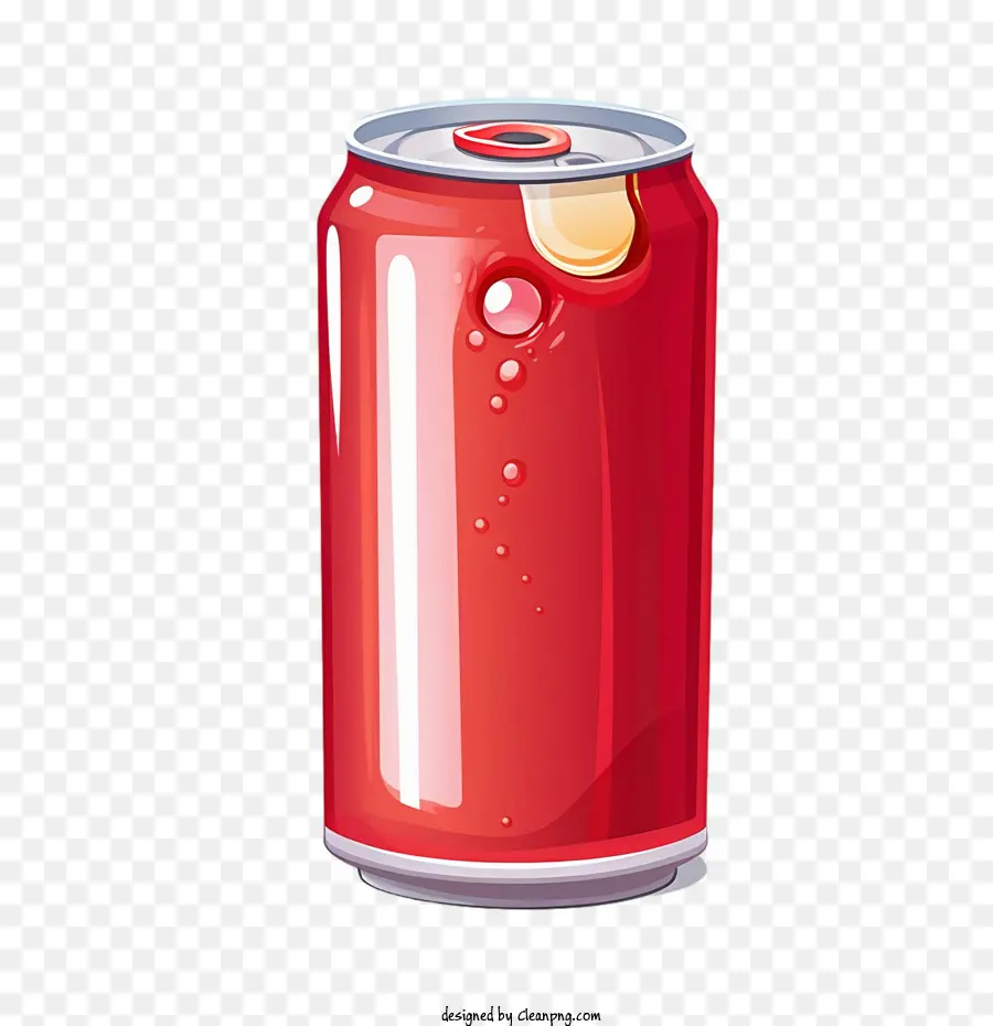 Lata De Cola，Lata De Refrigerante Vermelha PNG