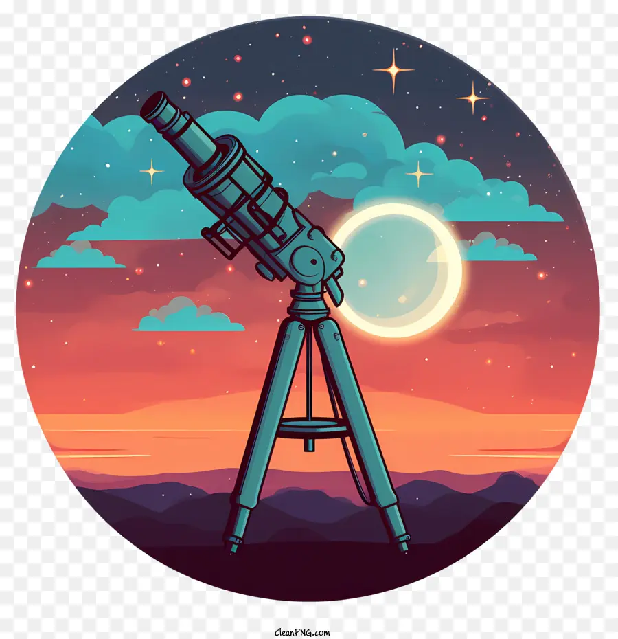 Dia Da Astronomia，Telescópio PNG
