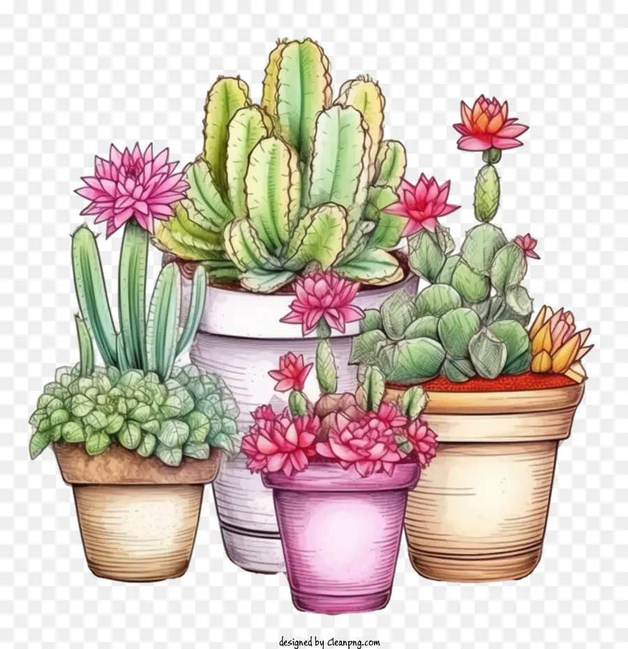 Cactus，Suculenta PNG