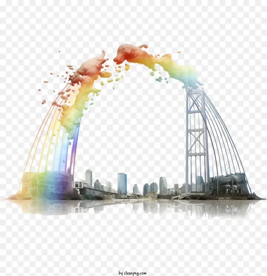 Rainbow Bridge Remembrance Day，água PNG