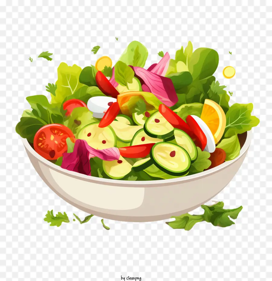 Salada，Legumes Frescos PNG