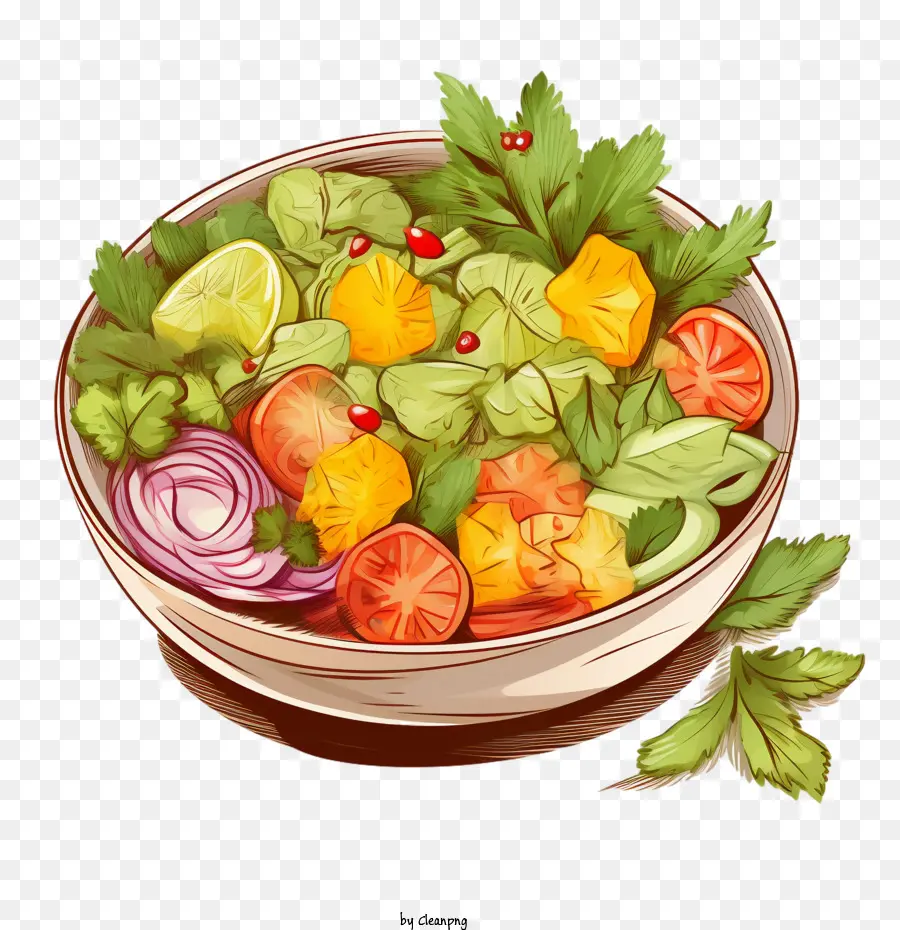 Salada，Salada De Legumes PNG