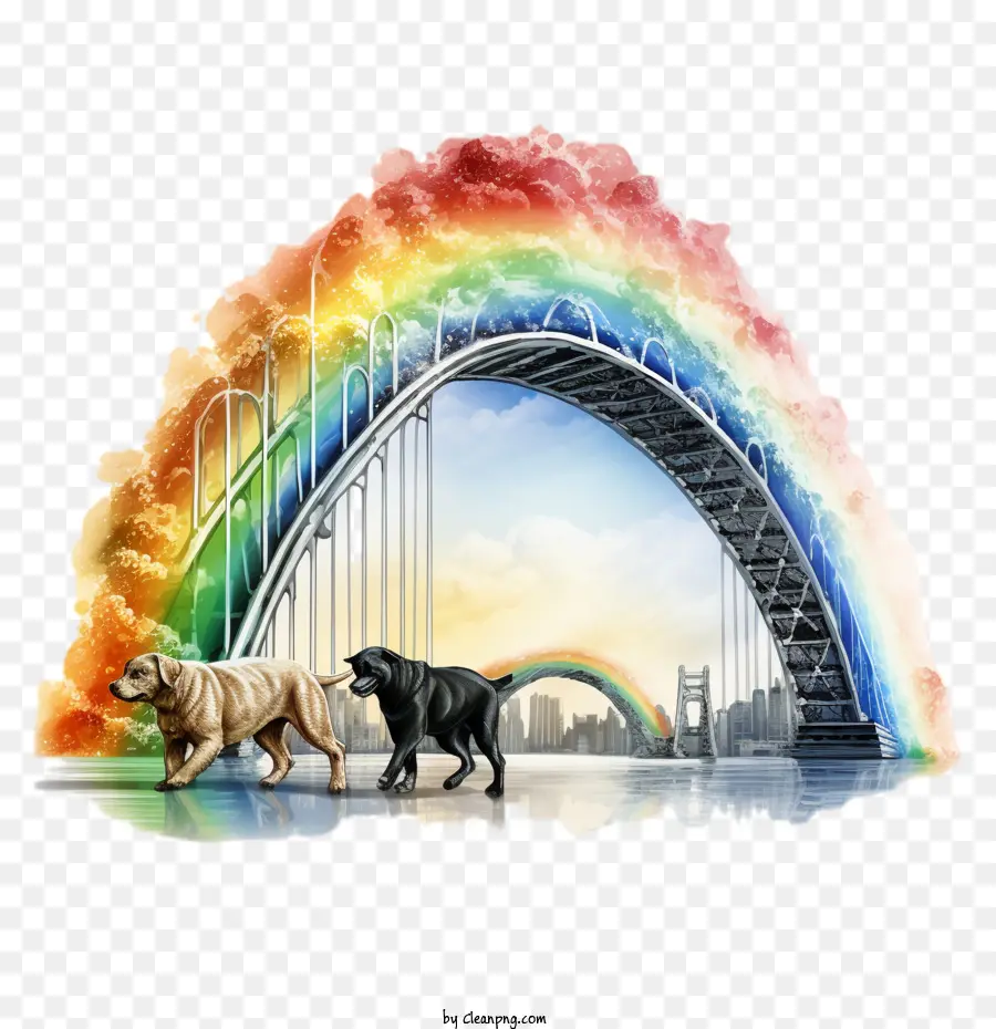 Rainbow Bridge Remembrance Day，Arco íris PNG