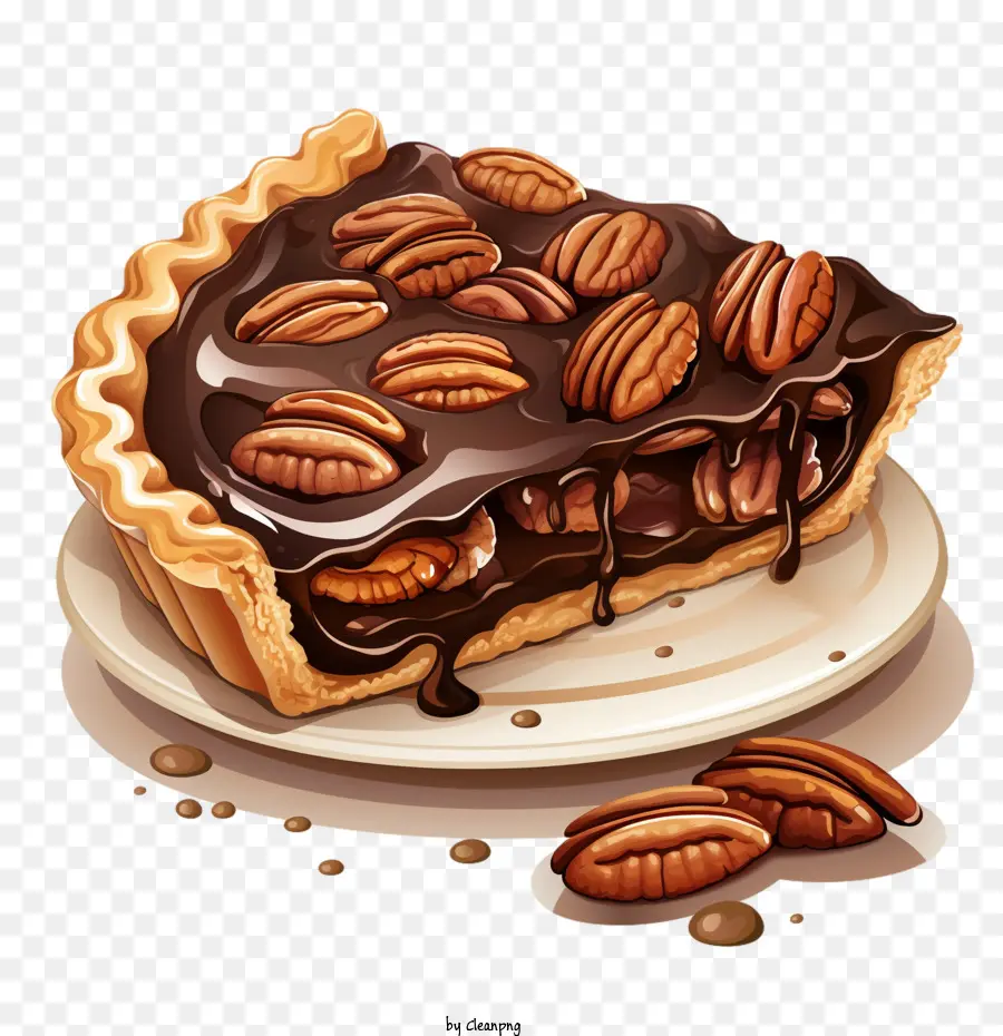 Dia Nacional Da Torta De Chocolate E Nozes，Torta PNG