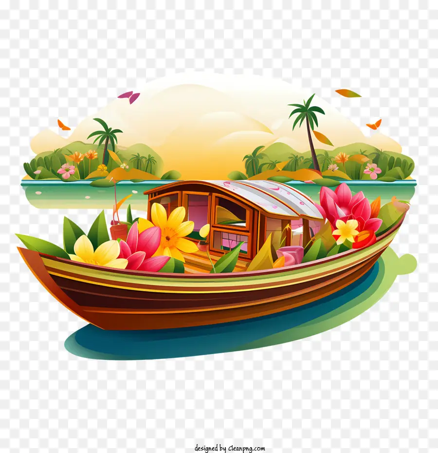 Onam Boat，Barco PNG