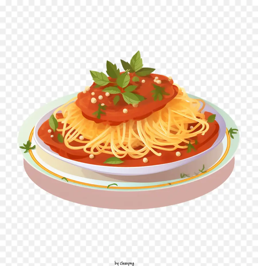 Espaguete，Tomate PNG