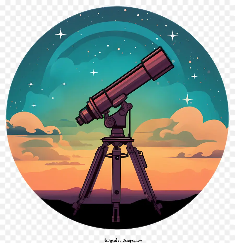 Dia Da Astronomia，Telescópio Astronômico PNG