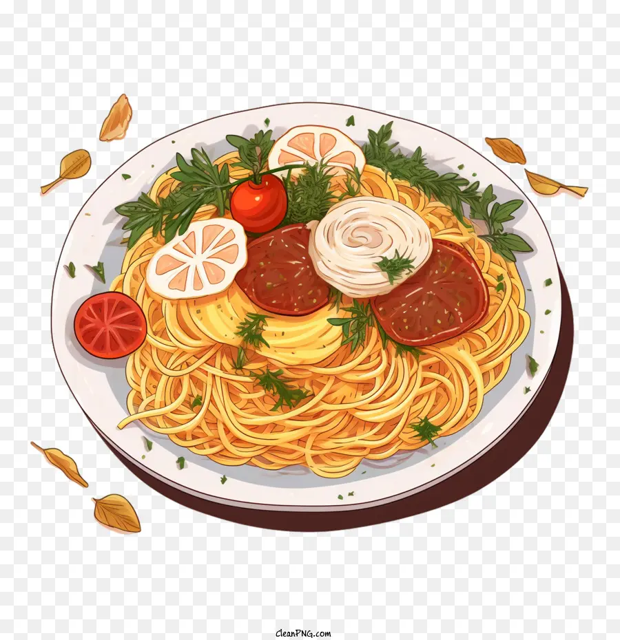 Espaguete，Molho De Tomate PNG