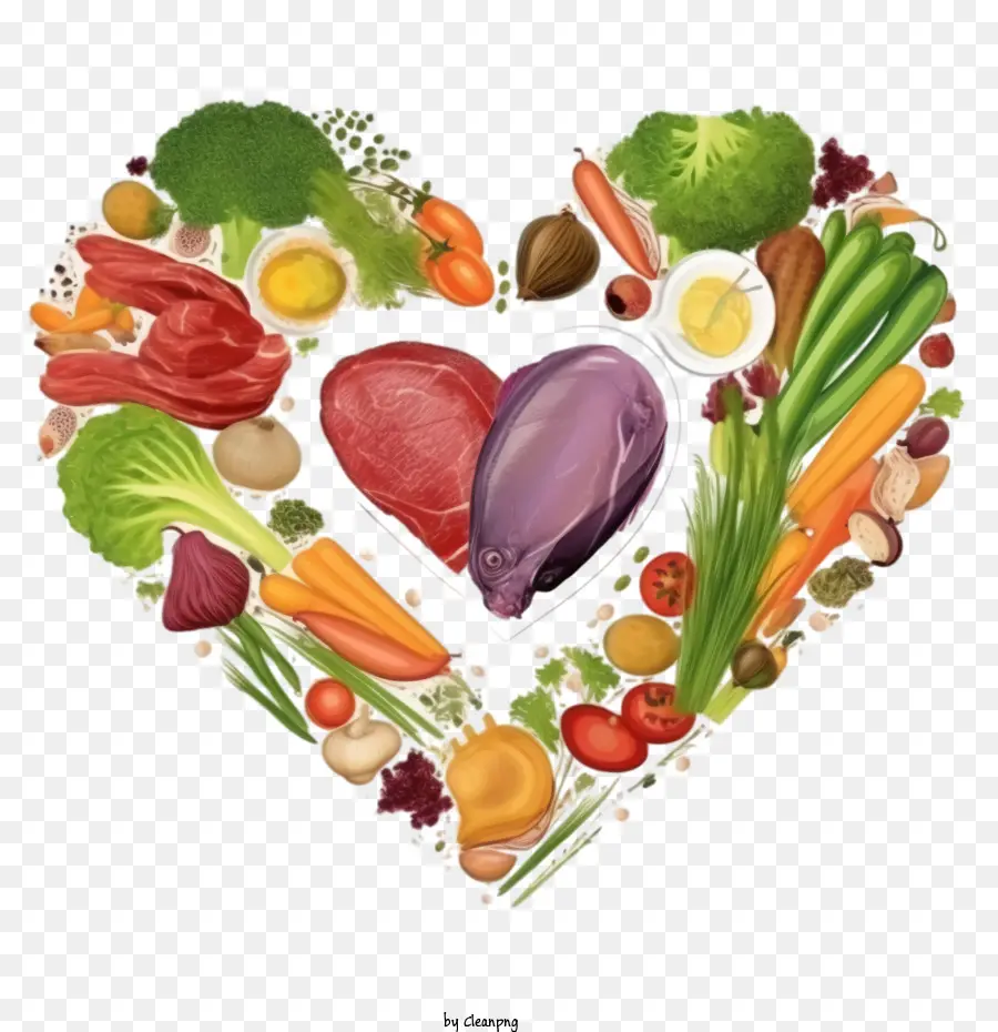 O Dia Mundial Da Alimentação，Coração PNG