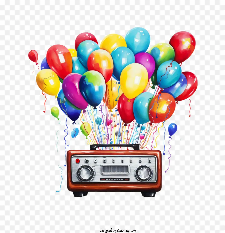 Dia Nacional Da Rádio，Festa De Aniversário PNG