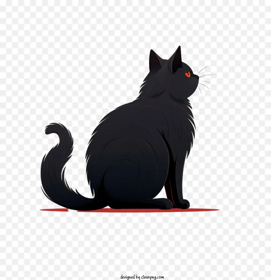 Dia Das Bruxas，Gato Preto PNG