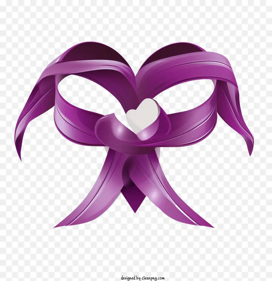 Dia Do Coração Roxo，Roxo PNG