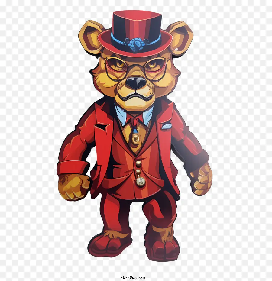 Brinquedo Freddy，Urso De Terno PNG