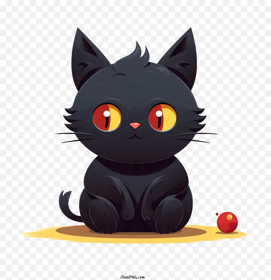 Dia Das Bruxas，Gato Preto PNG