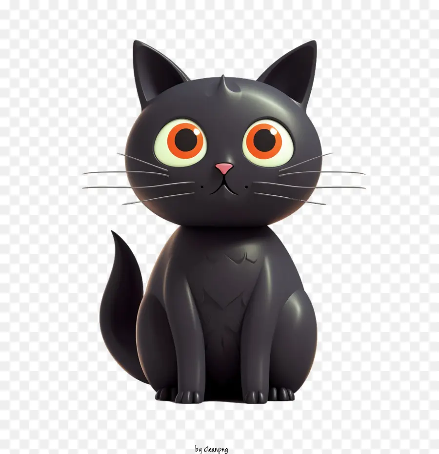 Dia Das Bruxas，Gato Preto PNG