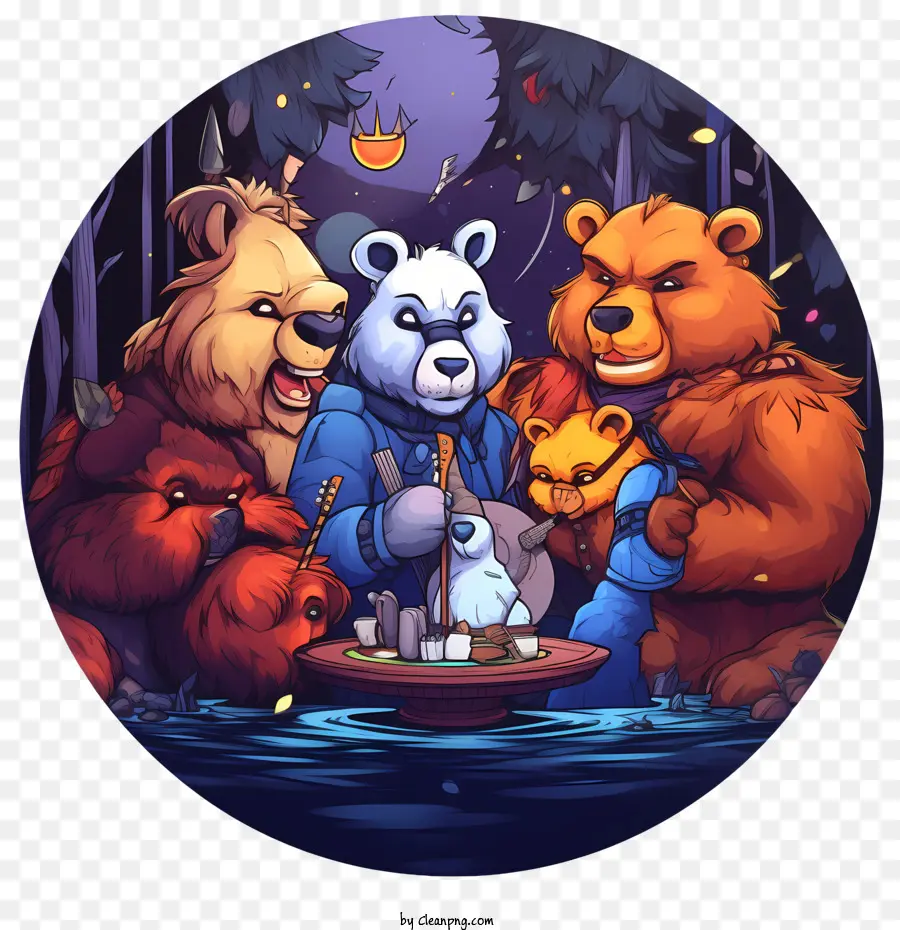 Cinco Noites Em Freddys，Ursos Polares PNG
