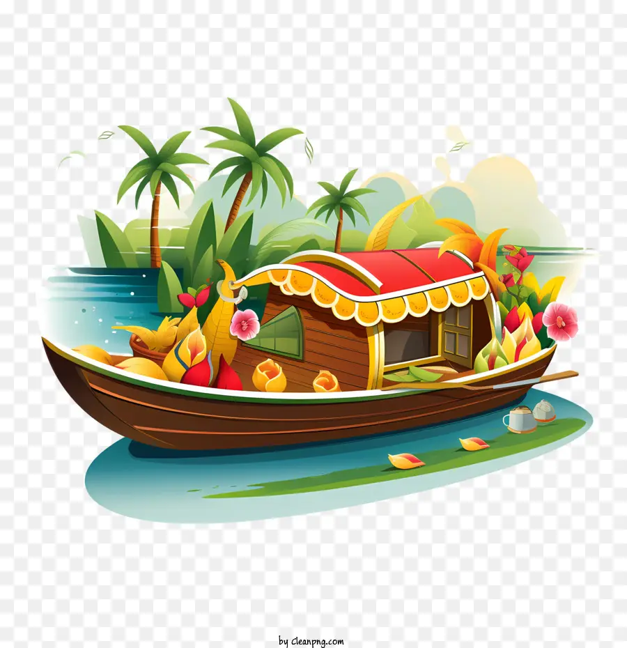 Onam Boat，Barco PNG