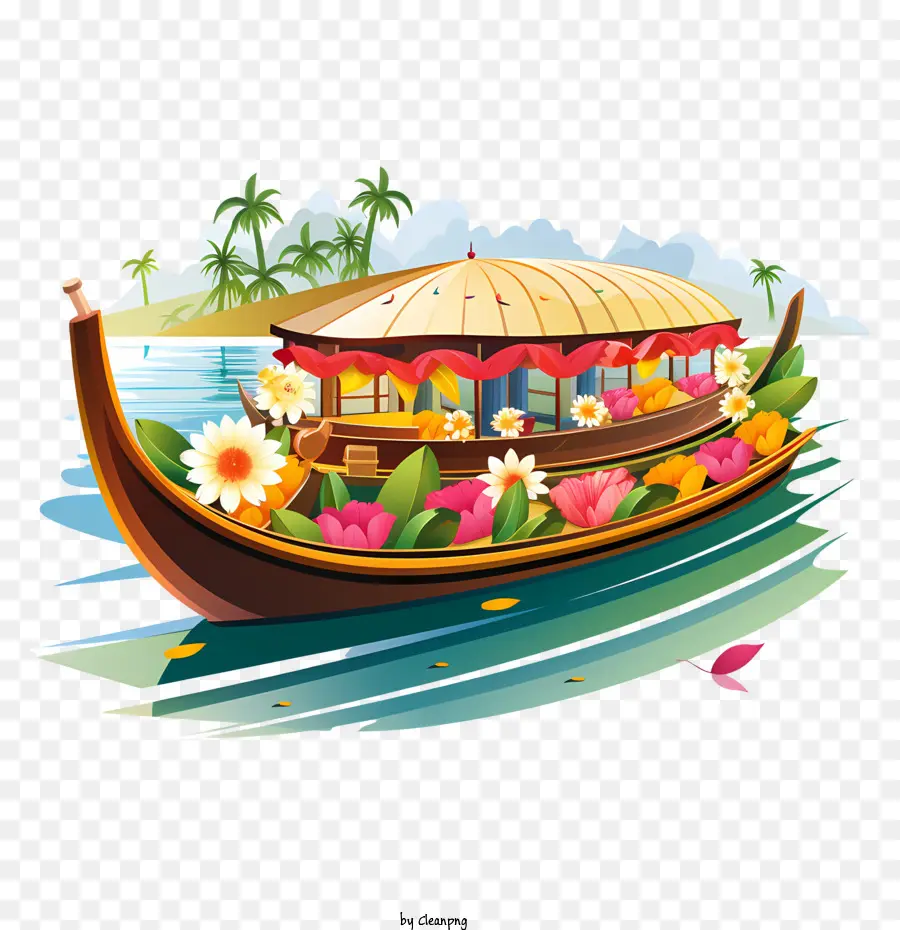 Onam Boat，Barco PNG