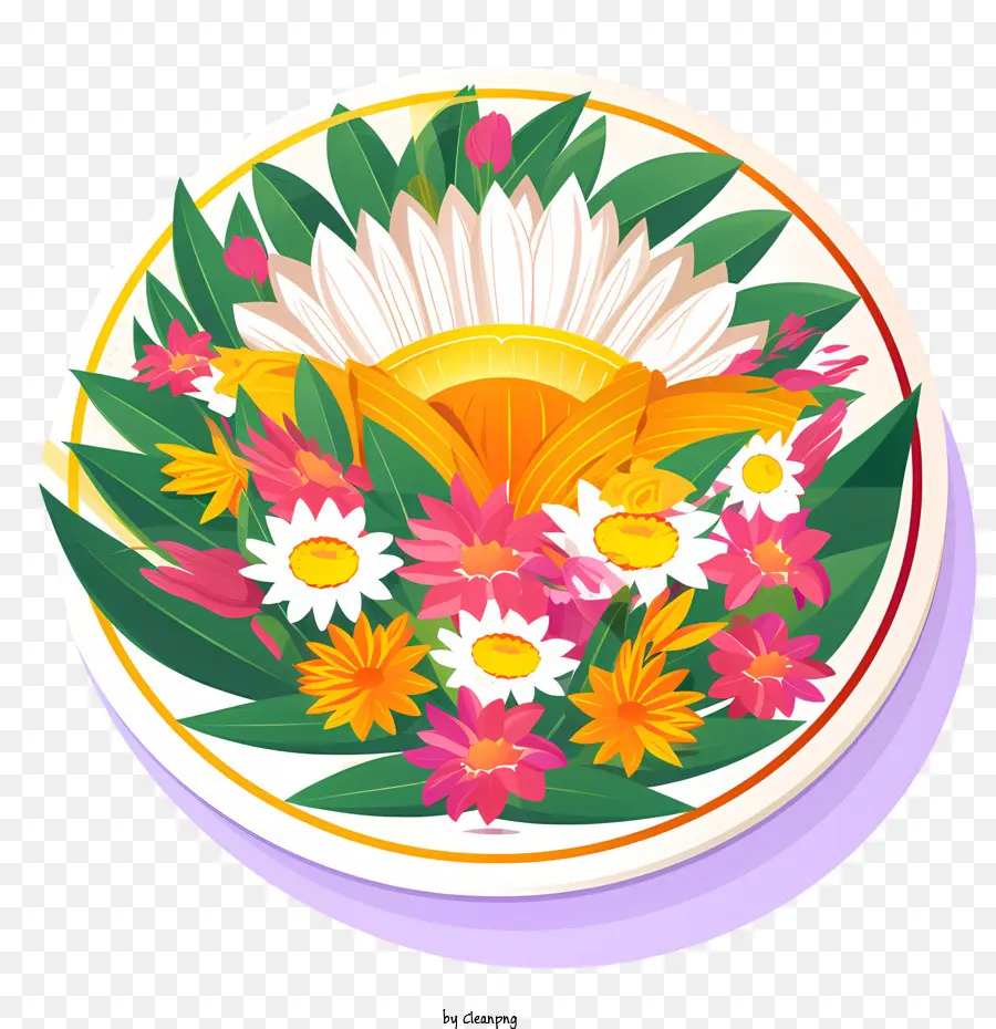 O Nome é Floral Rangoli，Conteúdo De Imagem PNG