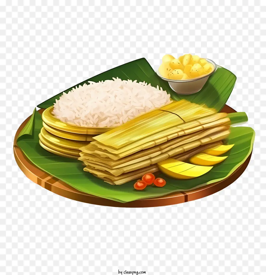 Comida Onam Alakan，Banana PNG