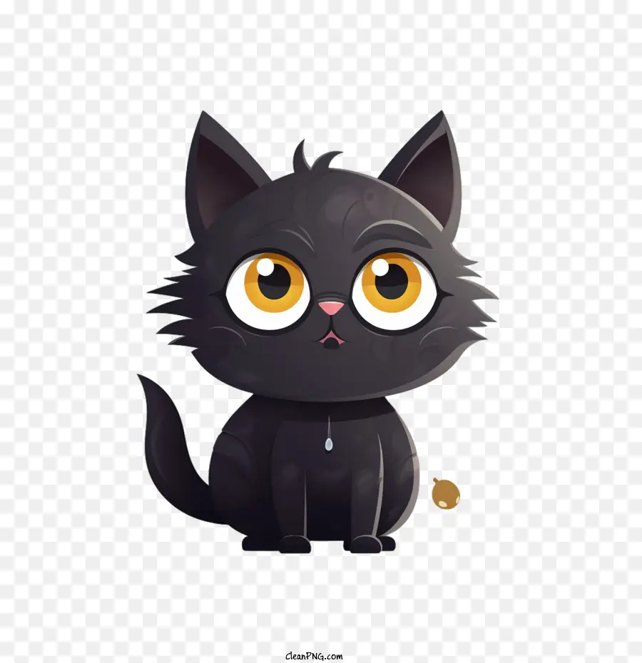 Dia Das Bruxas，Gato Preto PNG