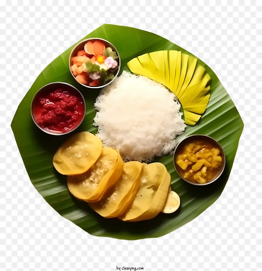 Comida Onam Alakan，Banana PNG