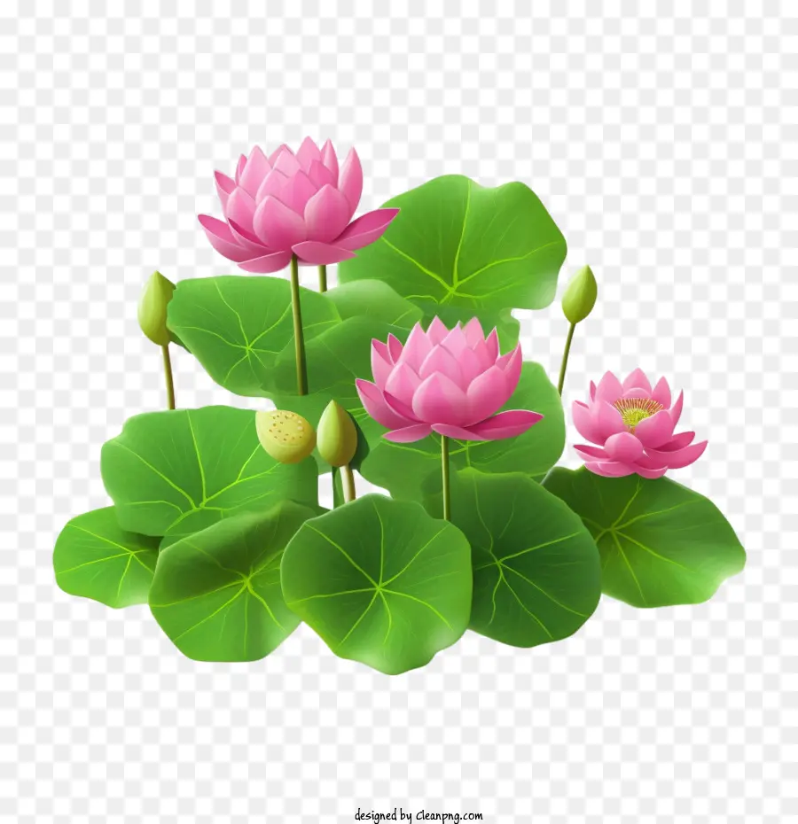 Flor De Lótus，Lotus PNG