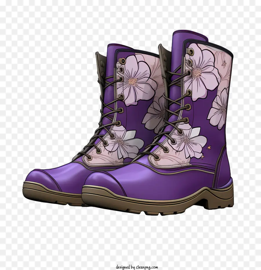 Botas，Roxo PNG