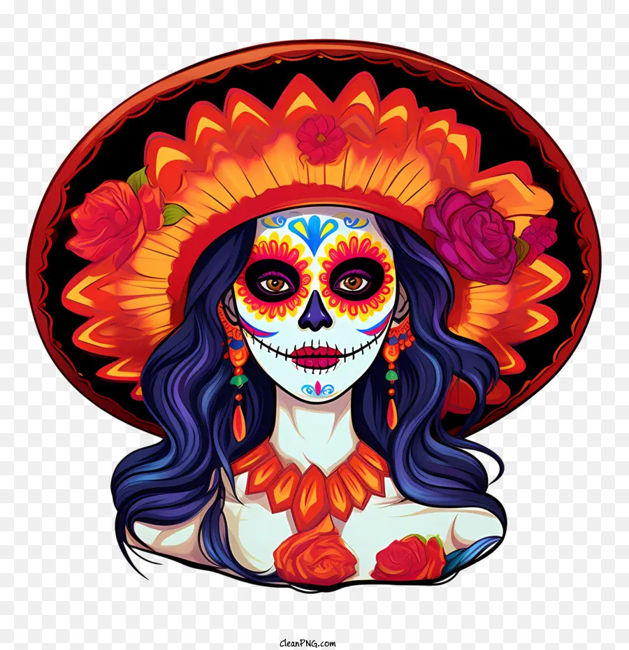 Dia Dos Mortos，Dia De Los Muertos PNG