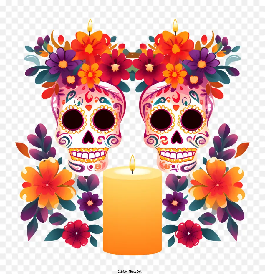 Velas，Dia Dos Mortos PNG