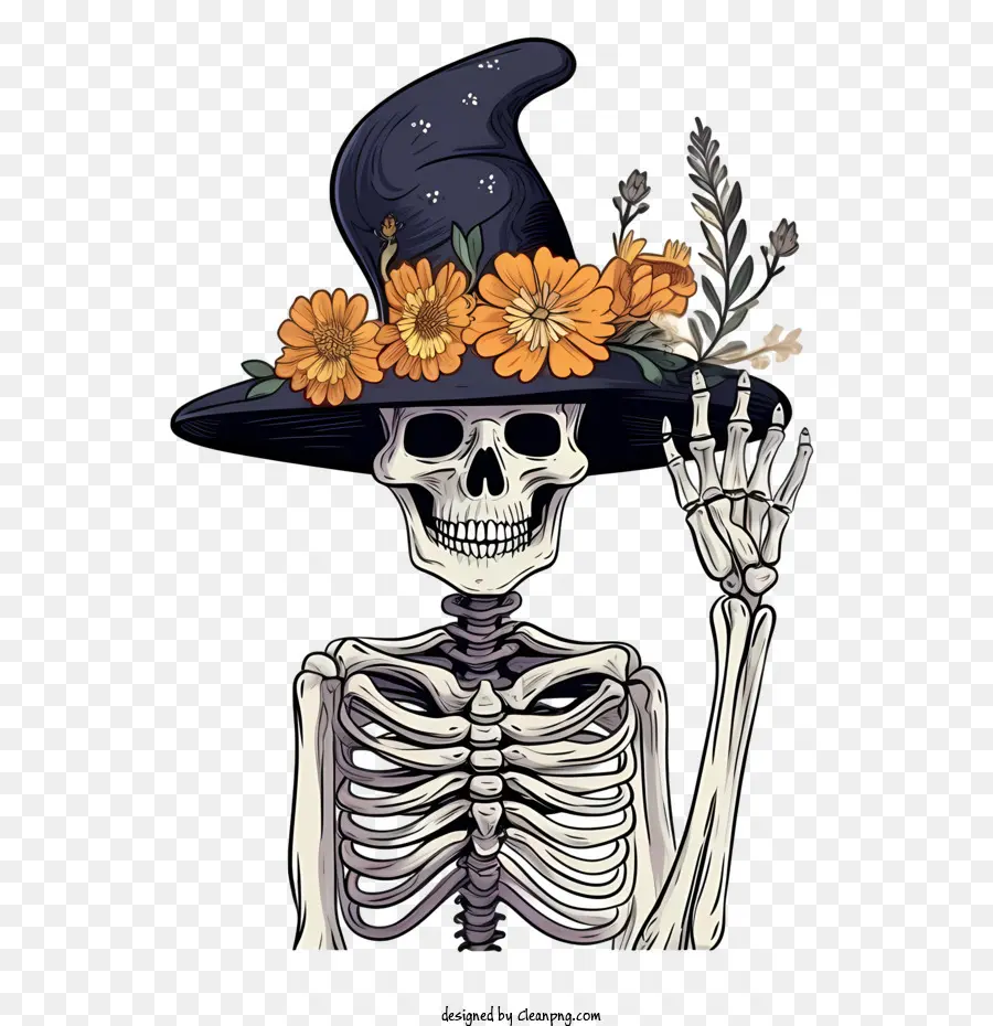 Halloween Esqueleto，Dia Das Bruxas PNG