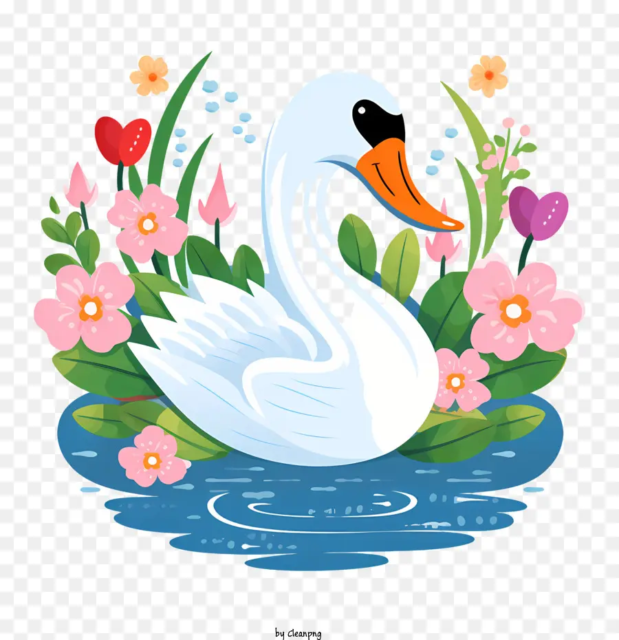 Cisne，Pássaro PNG