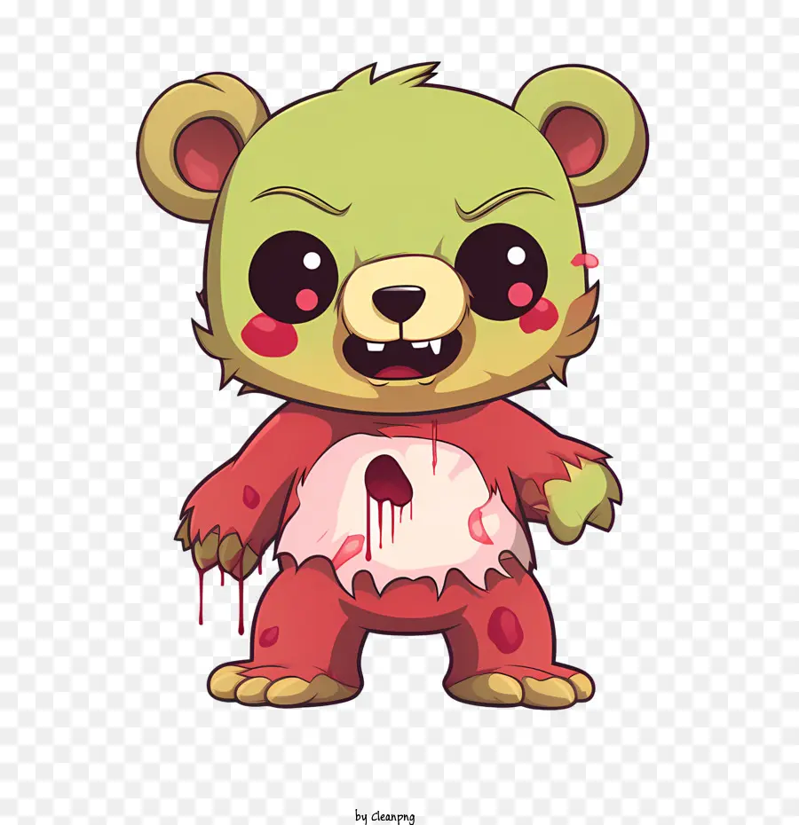 Urso Zumbi，Bonitinho PNG