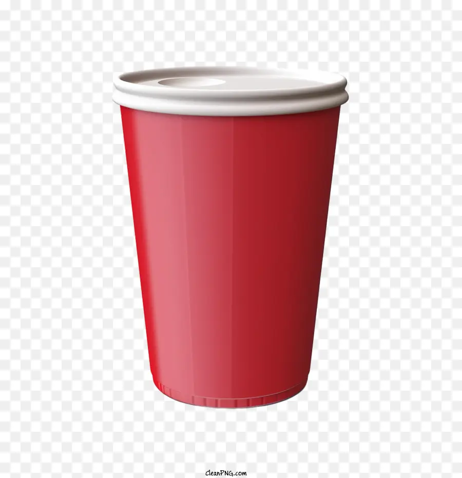 Copo De Papel，Caneca Vermelha PNG