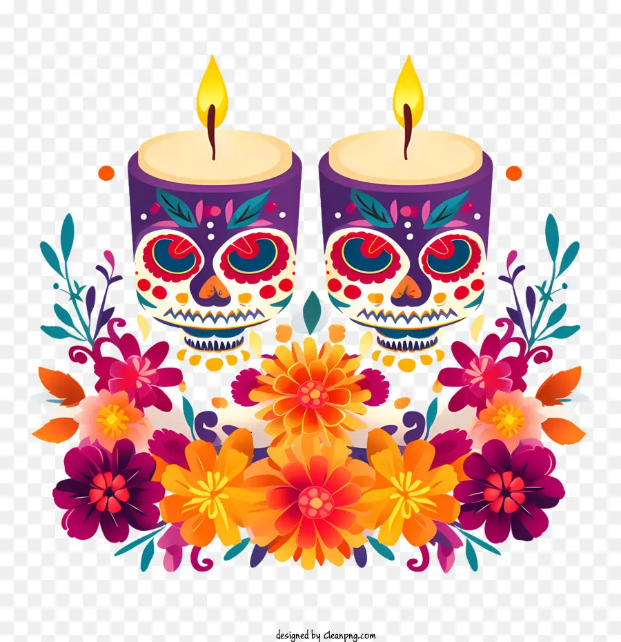 Velas，Dia Dos Mortos PNG