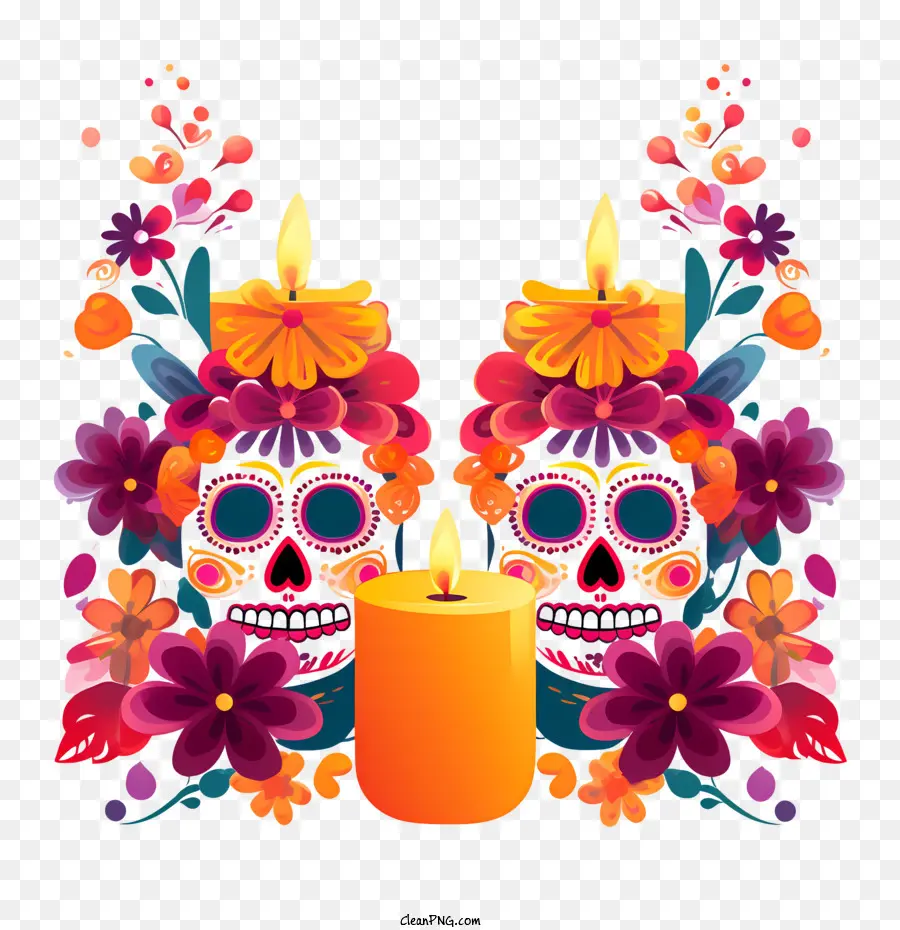 Velas，Dia Dos Mortos PNG