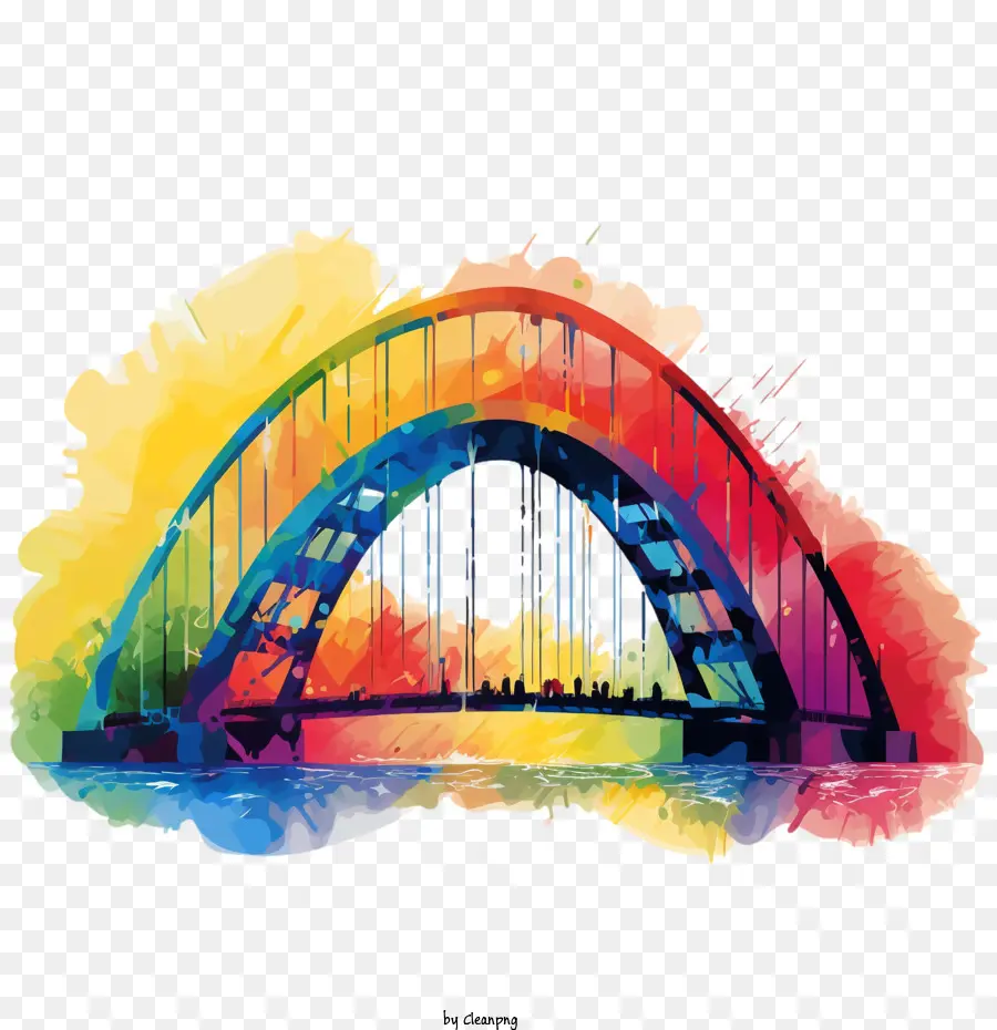 Rainbow Bridge Remembrance Day，Pontes PNG
