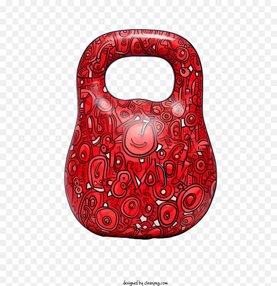 Dar Certo，Kettlebell Vermelho PNG