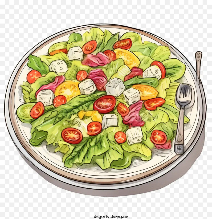 Salada，Salada De Saúde PNG