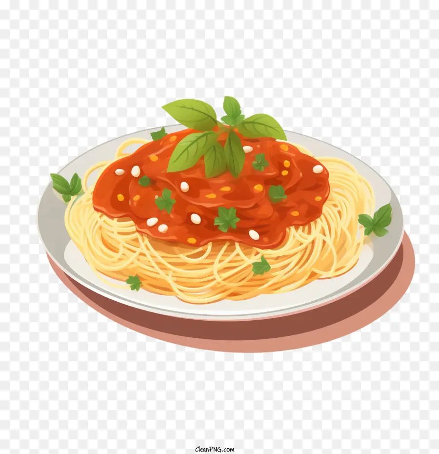 Espaguete，Molho De Tomate PNG