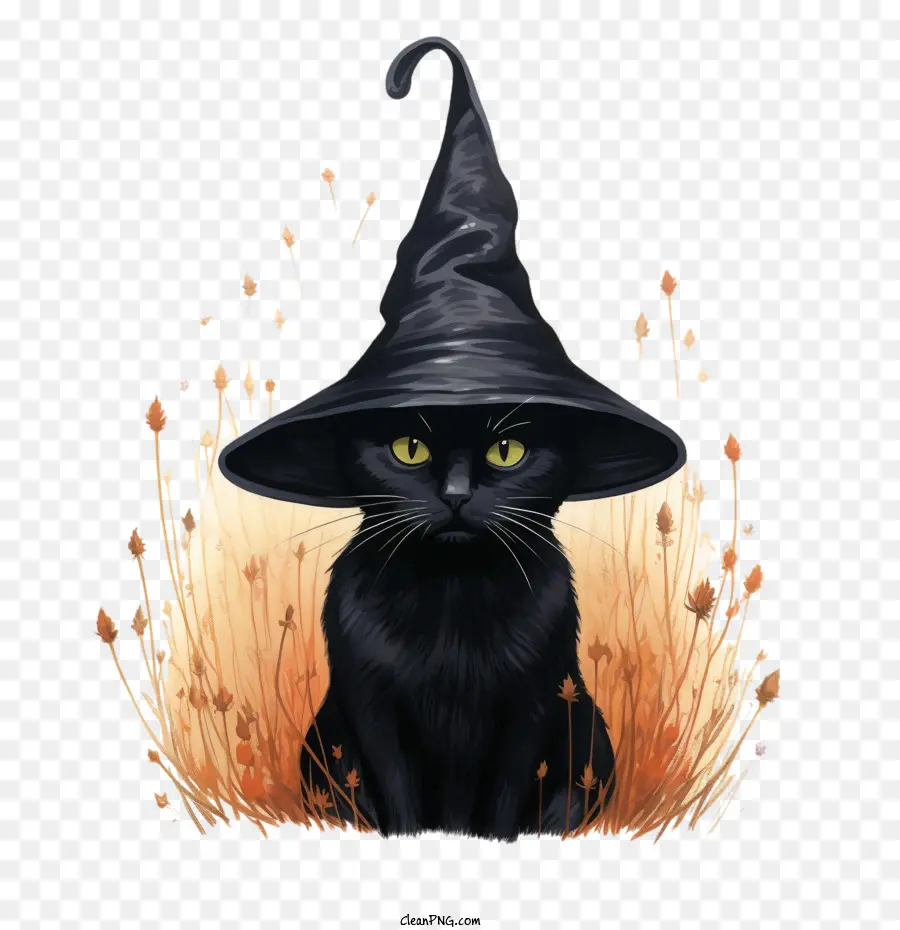 Dia Das Bruxas，Gato Preto PNG