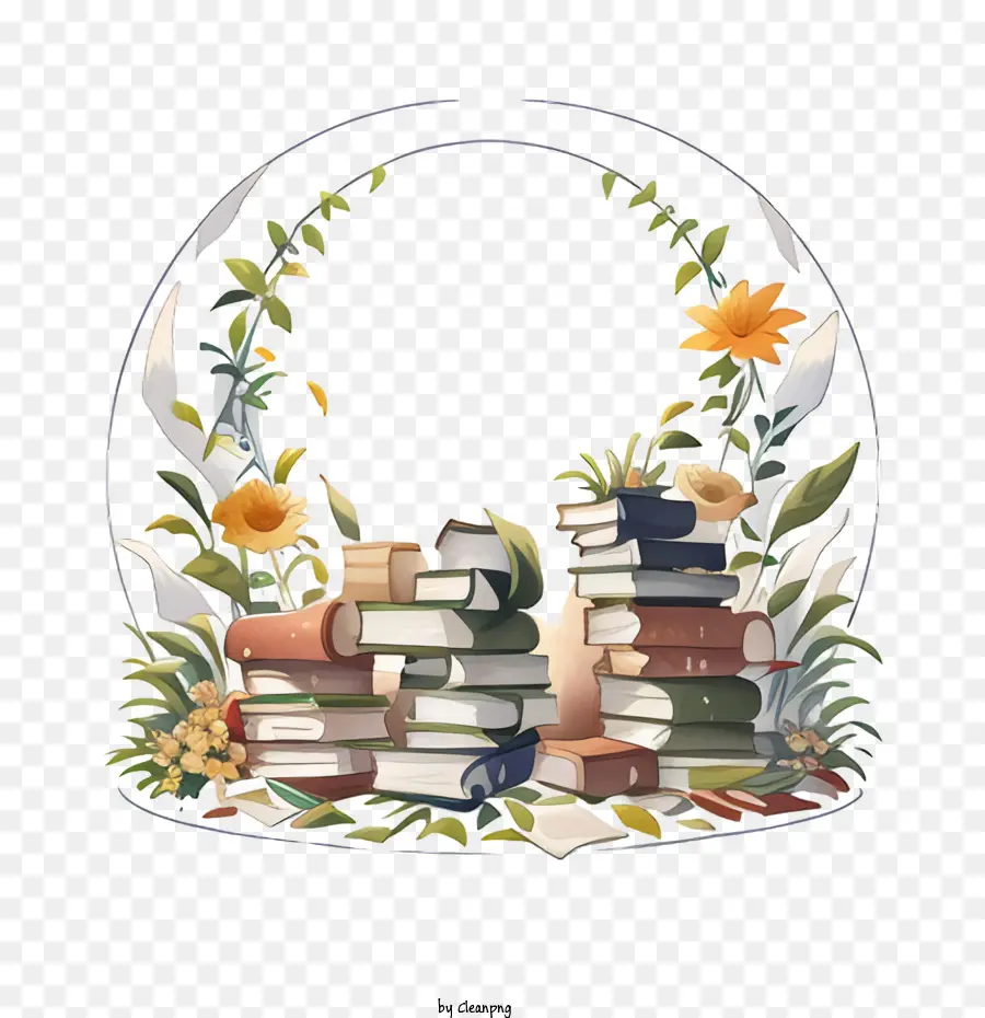 Pilha De Livros，Livros PNG