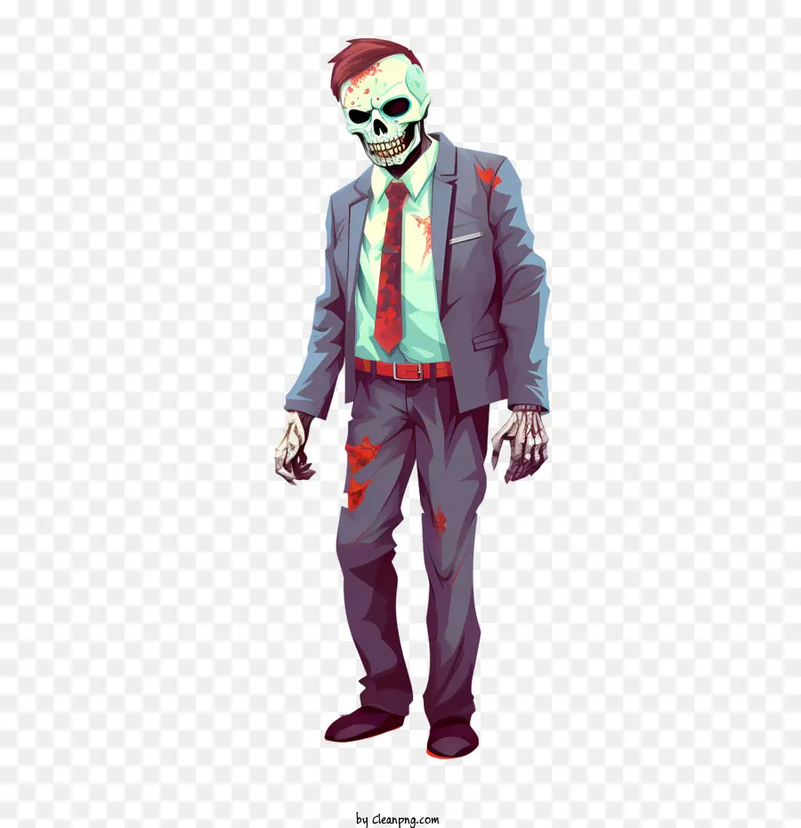 Zumbi，Zumbi De Terno PNG