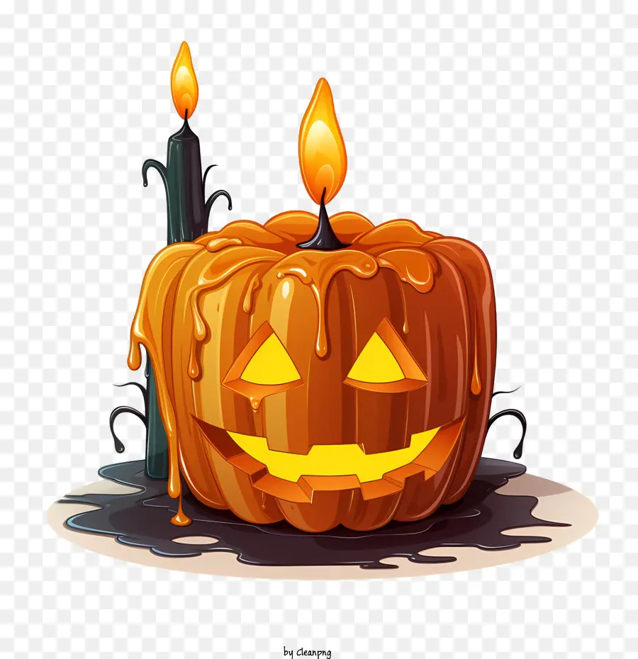 Jack O Lanterna，Abóbora De Halloween PNG