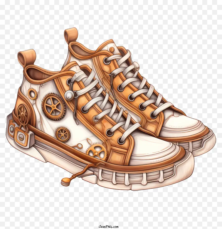 Sneakers，Steampunk PNG