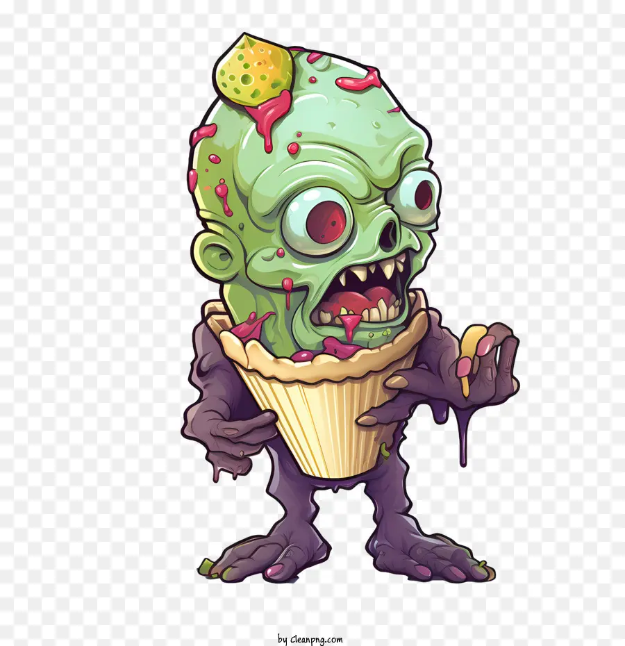 Sorvete Zumbi，Zumbi PNG