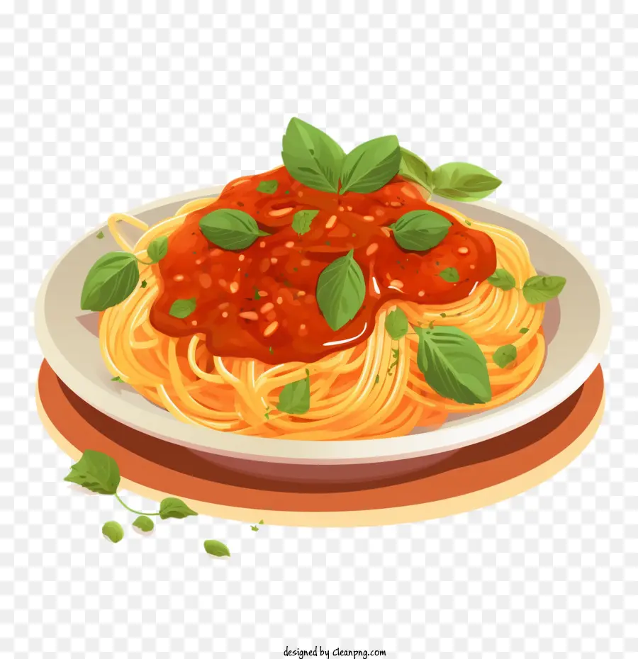 Espaguete，Macarrão Com Molho De Tomate PNG