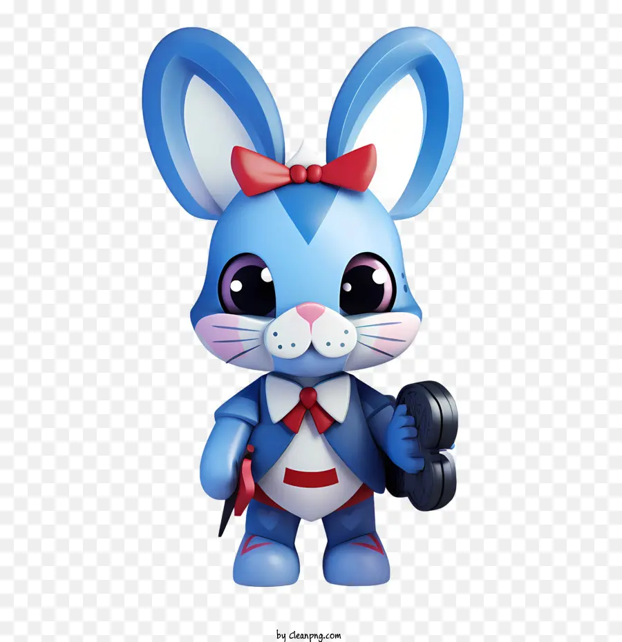 Brinquedo Bonnie，Coelho Azul PNG